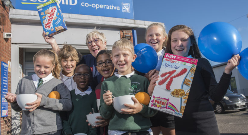 Scotmid serves up breakfast at St Catherine’s Primary School