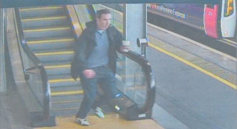 Police Scotland has released an image of missing Stuart Hamilton at Edinburgh’s Haymarket Station.