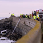 Two cars discovered in the sea at Granton