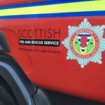 Man and dog rescued after becoming cut off from dry land at Gypsy Brae