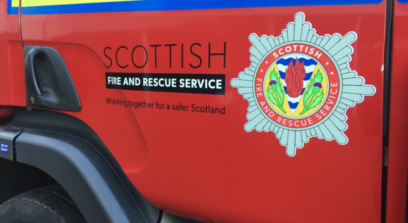 Man and dog rescued after becoming cut off from dry land at Gypsy Brae