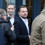Leonardo DiCaprio arrives in Edinburgh for Scottish Business Awards
