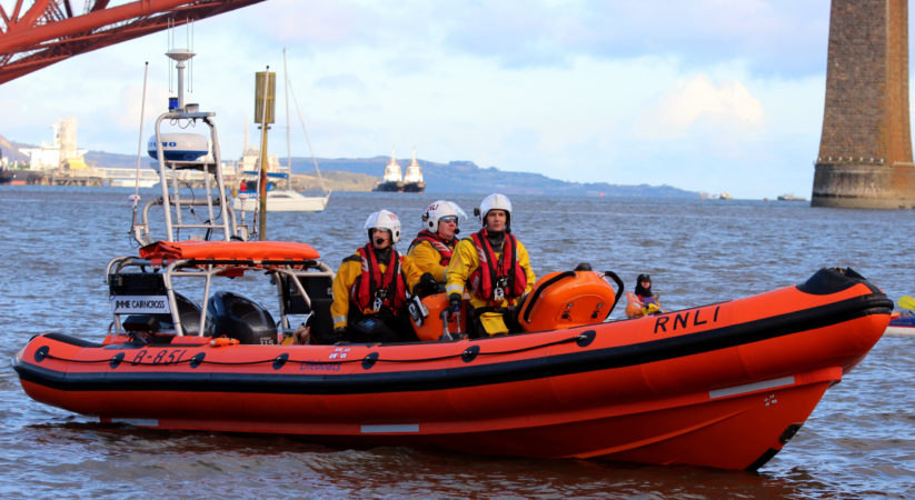 Seven people rescued from Cramond Island