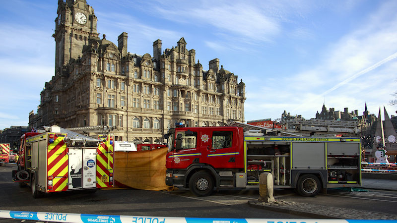 Police appeal following Princes Street collision