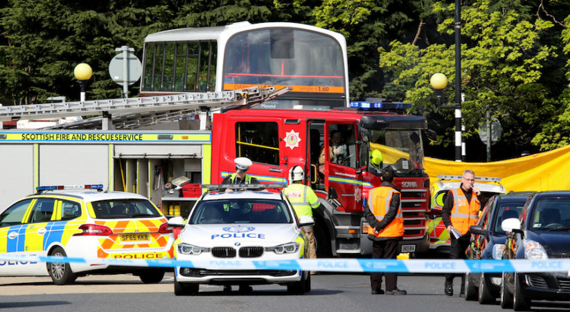 Woman dies following collision with bus in Davidson’s Mains