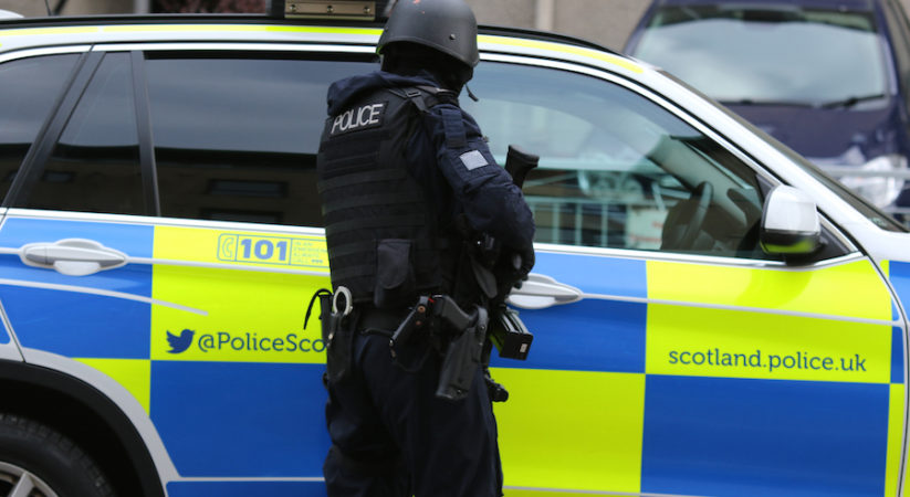 Firearm discharged during East Lothian disturbance