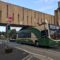 Eight people injured following bus collision with bridge