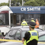Police issue appeal following collision between bus and tram near Airport
