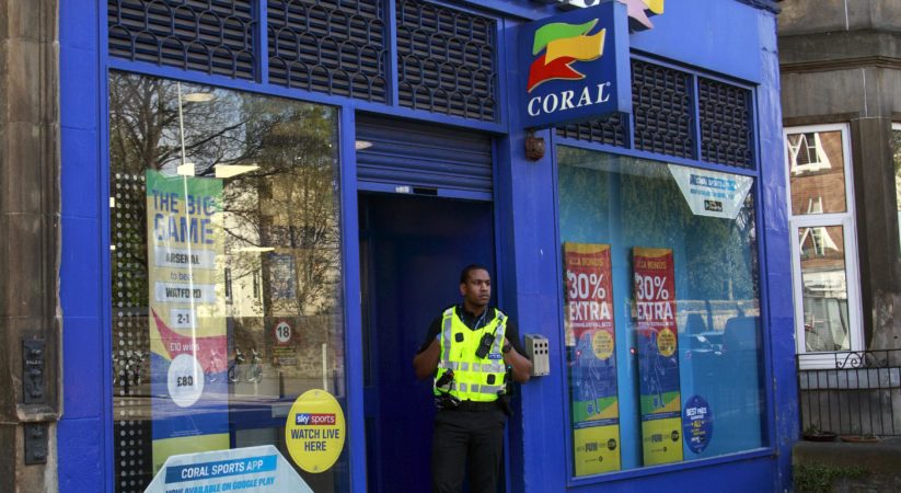 Man armed with knife robs north Edinburgh bookmakers