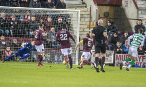 Hearts losing streak continues with defeat at home to Celtic