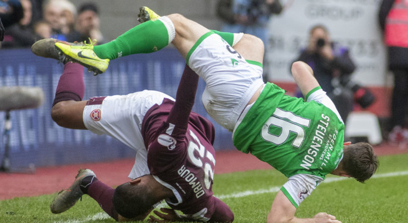 Boyle double secures three points for Hibs in Boxing Day derby