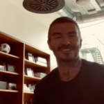 Watch as David Beckham sends message to Edinburgh youth football team