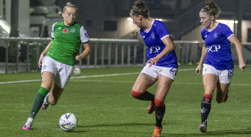 Hibs winning start to the season ends with narrow defeat to Rangers at Ainslie Park