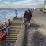 RNLI appeal for walkers to check the safe crossing times for Cramond Island