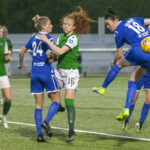 Hibs needed a late equaliser to secure a share of the points in the Edinburgh derby against Spartans at a rainy Ainslie Park tonight.