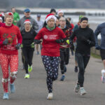 Pictured: Hundreds take part in Christmas Day parkrun at Silverknowes