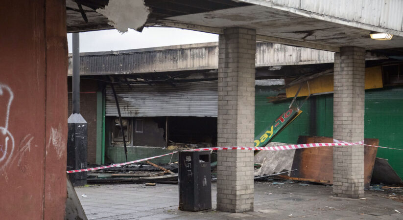 Investigation launched after fire rips through North Edinburgh shop