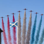 Red Arrows to fly over Edinburgh tomorrow as part of Royal ceremony