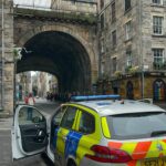 Man dies following collision with bus in Cowgate